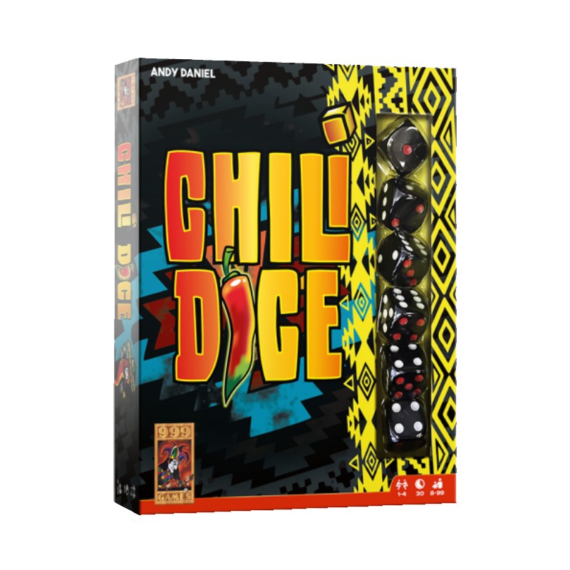 Zwitsers min dam 999 Games - Chili Dice - Dobbelspel - Tante Truus